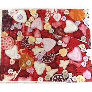 Heart's Delight Over 550 Piece Jigsaw Puzzle by Great American Puzzle Factory